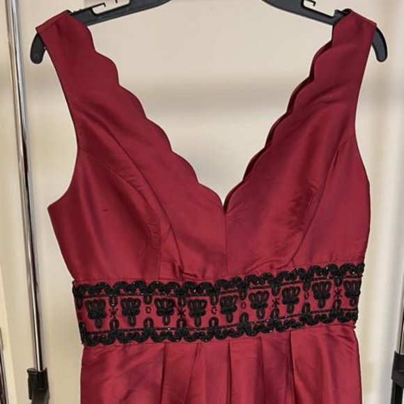 Anne Klein New York Size 6 Red Dress - Picture 1 of 3